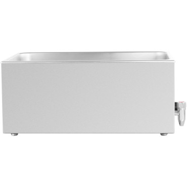 Bemar elektrische kachel met een kleermaker voor containers GN 1/1 600 W