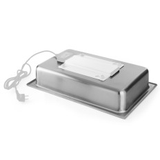 Watercontainer voor het bevestigen van elektrische kachel GN 1/1 + schroeven - Hendi 809716