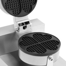 Vafeļu mašīna ar vafeles sirds formas Wed. 180 mm 1000 W