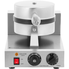 WAFFLE STROJ Z WAFLES SRCE SHECE SED 180 mm 1000 W