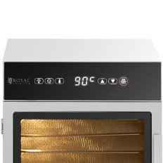 Sušička potravin pro rostlinné plody bylin 6 roštů 30-90 C 500 W