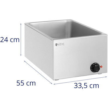 Zanfer električni grijač za kontejnere GN 1/1 640 W