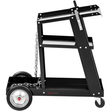 Soldagem de aço de soldadura com 3 carregadoras de prateleiras até 80 kg