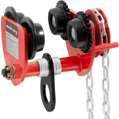 Rokas handheldwood ratiņi ar ķēdi 60-110 mm 1000 kg