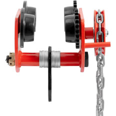 Rokas handheldwood ratiņi ar ķēdi 60-110 mm 1000 kg