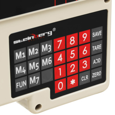 LED obchod visící hmotnost 30 kg / 0,005 kg