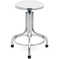 Taberret Tabouret en acier inoxydable 45-60 cm à 150 kg