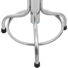 Taberet laboratóriumi széklet rozsdamentes acél 45-60 cm és 150 kg