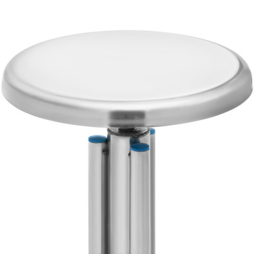 TaBeret Laboratory pall rostfritt stål 45-60 cm till 150 kg