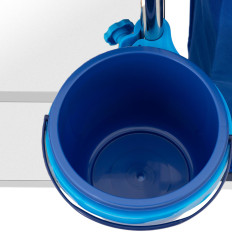 Palvelupalvelut Trolley Steel Teräs 3 Hyllyt Container Basket 88 x 44 x 87 cm