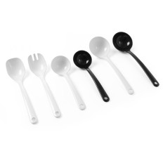 Haarukka Salaatit Melamine White - Hendi 564004