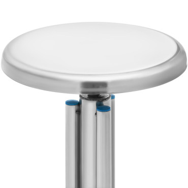 "Taberet Laboratory Stool". Nerūdijantis plienas. 45-60 cm iki 100 kg