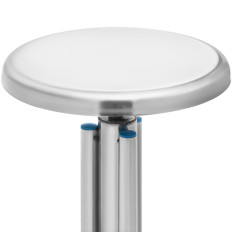 "Taberet Laboratory Stool". Nerūdijantis plienas. 45-60 cm iki 100 kg