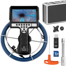 Endoscope Diagnostic Camera Inspection in a suitcase 12 LED SD 30 M