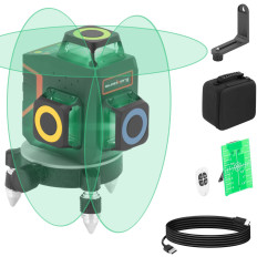 Laser Laser Cross Auto-Nivelamento de Laser com cobertura piloto 30 m verde