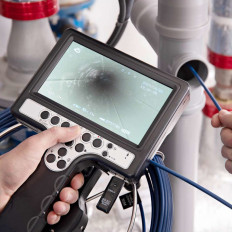 Endoscope Diagnostic Camera Inspection in a suitcase 12 LED SD 30 M