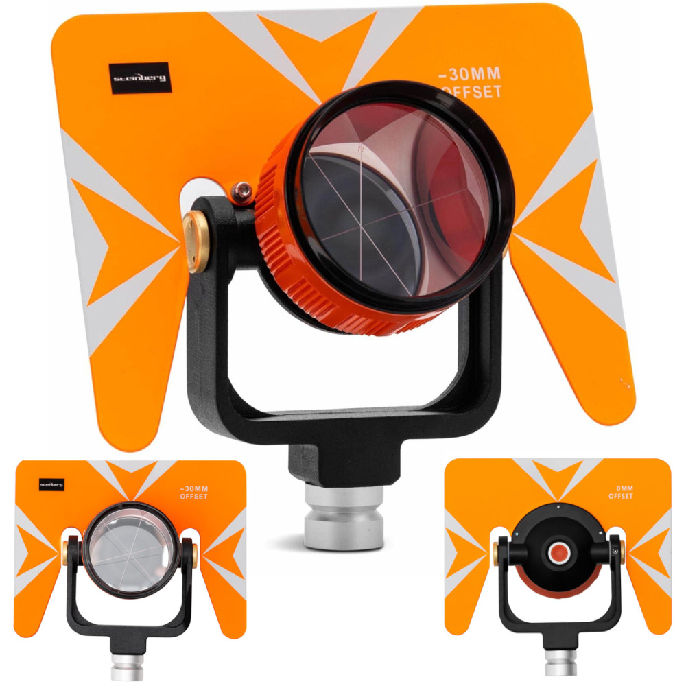 Het prisma van de geodetische spiegel Salmune to Tachimet Wed. 2.41 cm