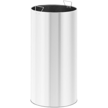 Miesto atliekos Bin lauko etapas 50 x 80 cm pilka plieno