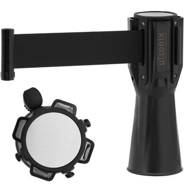 Κασέτα με προειδοποίηση προειδοποιητική επικάλυψη στο Pistule 2 m μαύρο