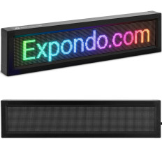 Reclame Light Board 192 x 32 Kleur LED's 67 x 19 cm