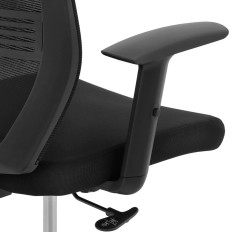 Ergonomisk kontorstol med mesh ryglæn hovedgærde og hænger. 40-50 cm