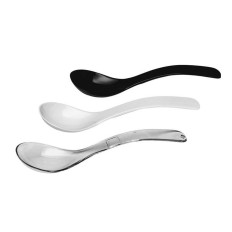 Cuillère à salade en SAN jusqu'à 80°C noire longueur 335 mm - Hendi 564455