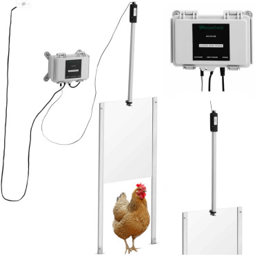Apoio automático da porta para o Hermelon com sensor de luz e travamento 12 V LCD