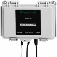 Automatikus ajtózár a hermelonhoz fényérzékelővel és 12 V LCD zárral