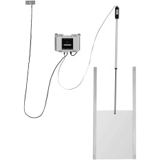 Plaza automática de la puerta para la hermana con sensor de luz y bloqueo de 12 V LCD