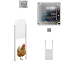 Automatisk dörrflicka för Hermelon med LCD-batteriströmgivare