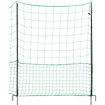 Gridskyddsstängsel för fjäderfähönor 1,25 x 25 m