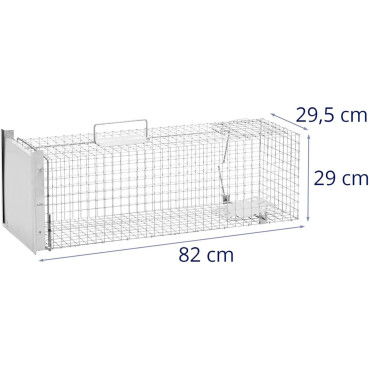 Jagułapka za kune zamke i ostale životinje 82 x 26 x 26 cm 6 x 25 mm