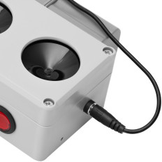 Ratón ultrasónico ratón ratón kun roedores 360 grados 1500 m2