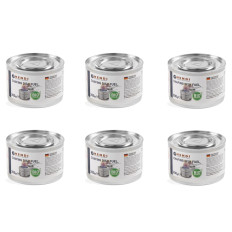 Pasta Ethanol Bio voor een ingeblikte verwarmer Set 6x200G - Hendi 194357