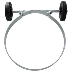 Wheels for the bucket for ash and waste MEVA 110l