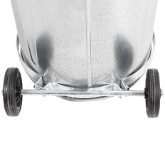 Ruedas para el cubo para cenizas y residuos. MEVA 110l