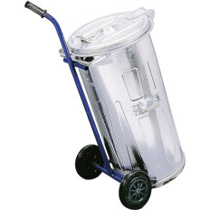 Chariot pour seaux pour cendres et déchets MEVA 110l