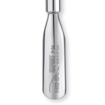 Nghia Export P-04 metalen hoef — detail handvat