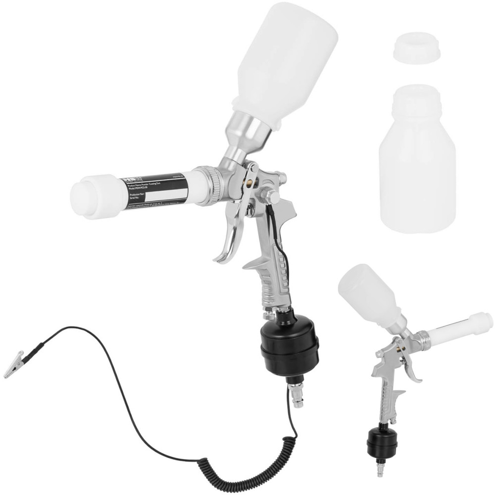 Pistola para pintura de pó 2 x 400 ml