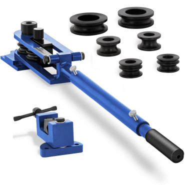 Upogibanje strojne cevi ročni profili do 22 mm 360 stopinj 6 matrik