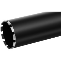 Diamond Crown Boor voor Concrete granieten steen. 132 mm 400 mm