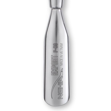 Nghia Export P-08 kovinski pripomoček za manikuro in pedikuro — povečava ročaja