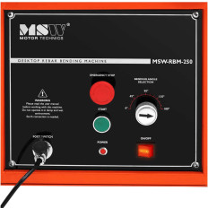 Dobre a máquina dobrador para estribos elétricos das hastes com o pedal do pé 25 mm 180 graus