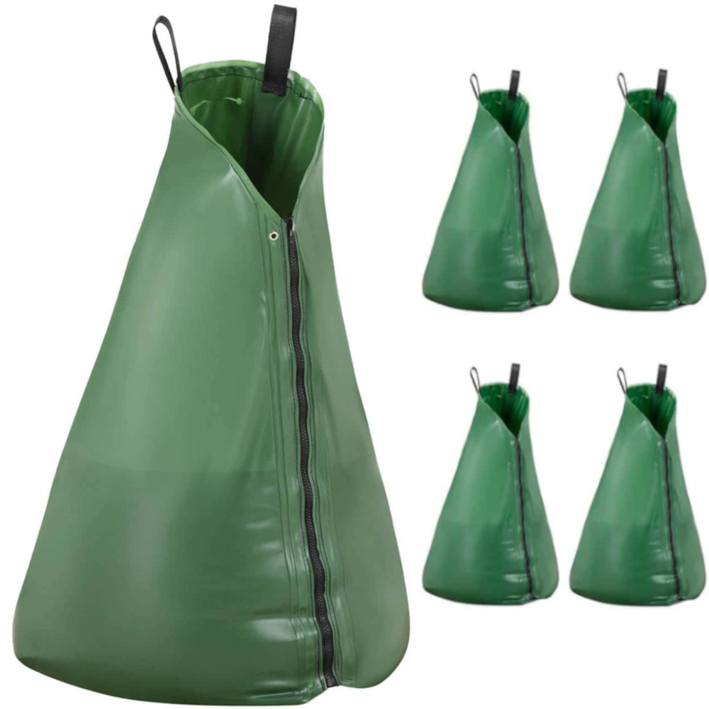 Um saco de irrigação por gotejamento para regar árvores 75 l - 4 pcs.