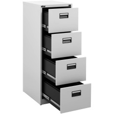 File cabinet for files metal documents closed-4 drawers