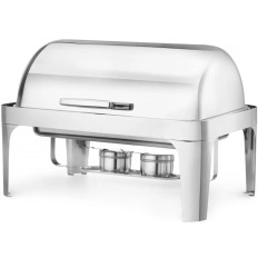 A água da prata para a pasta de aço do Rolltop GN1 / 1 65mm - Hendi 470305