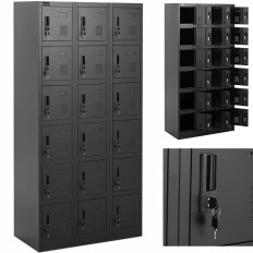 Schraper Cabinet Social Metal Social Locker - 18 Schriften