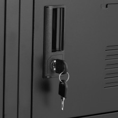 Armário de raspador Metal Social Locker - 18 Escrituras