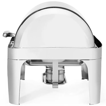 A água da prata para a pasta de aço do Rolltop GN1 / 1 65mm - Hendi 470305