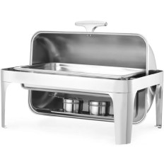 A água da prata para a pasta de aço do Rolltop GN1 / 1 65mm - Hendi 470305